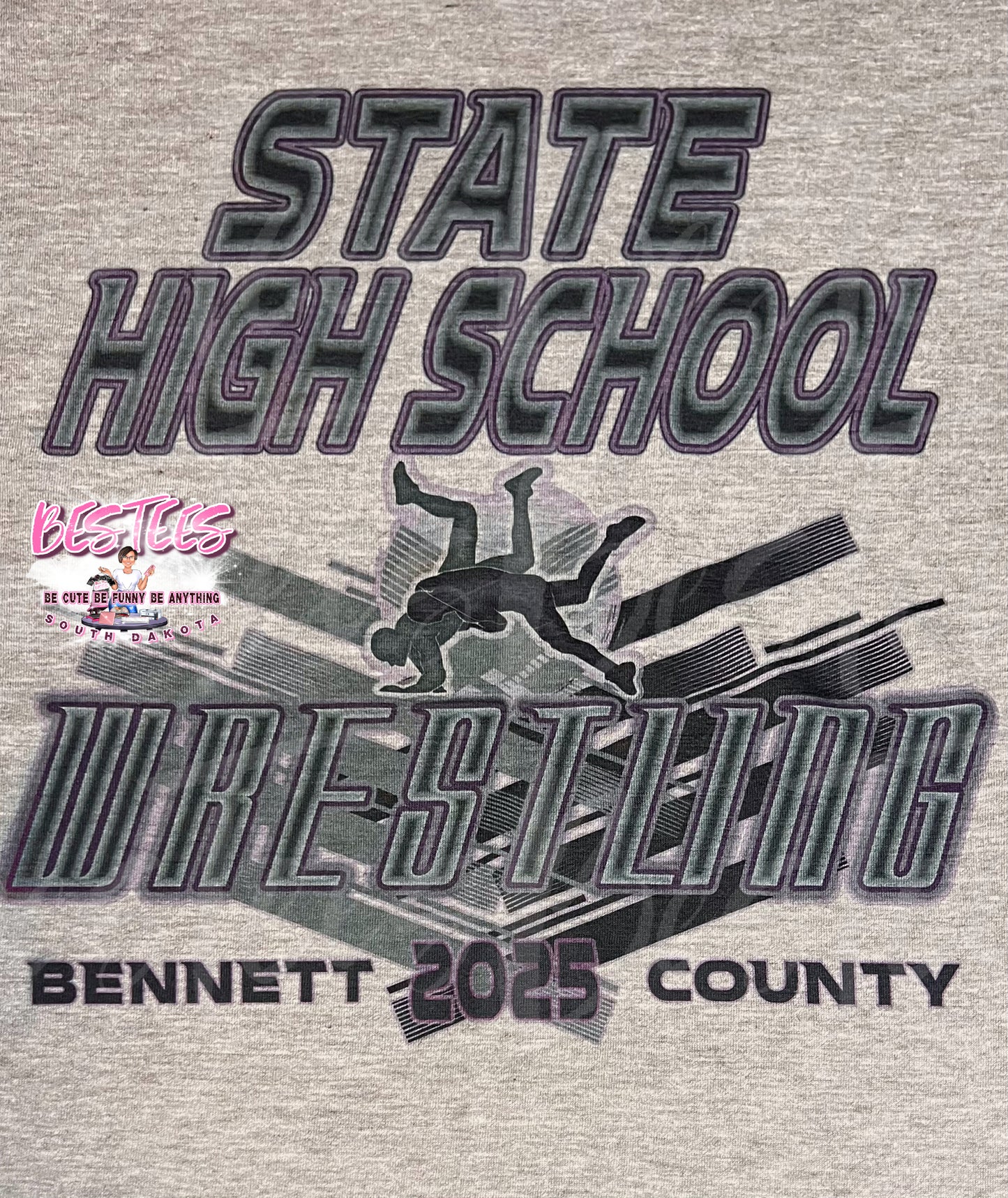 2025  State High School Wrestling Qualifier Tees for BC| T-Shirt |BESTEES-SD|