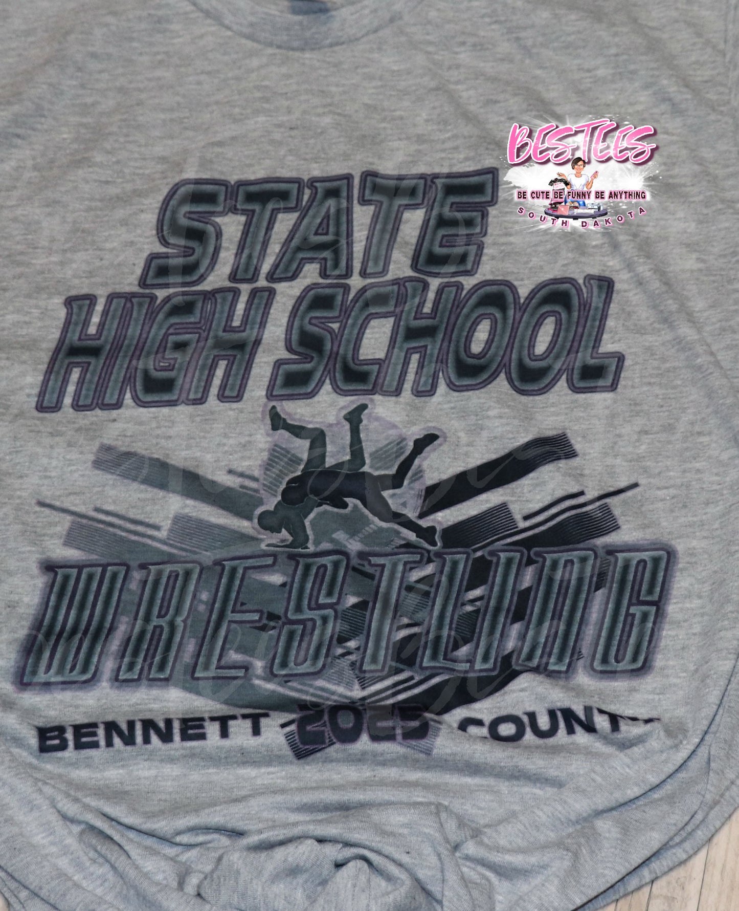 2025  State High School Wrestling Qualifier Tees for BC| T-Shirt |BESTEES-SD|