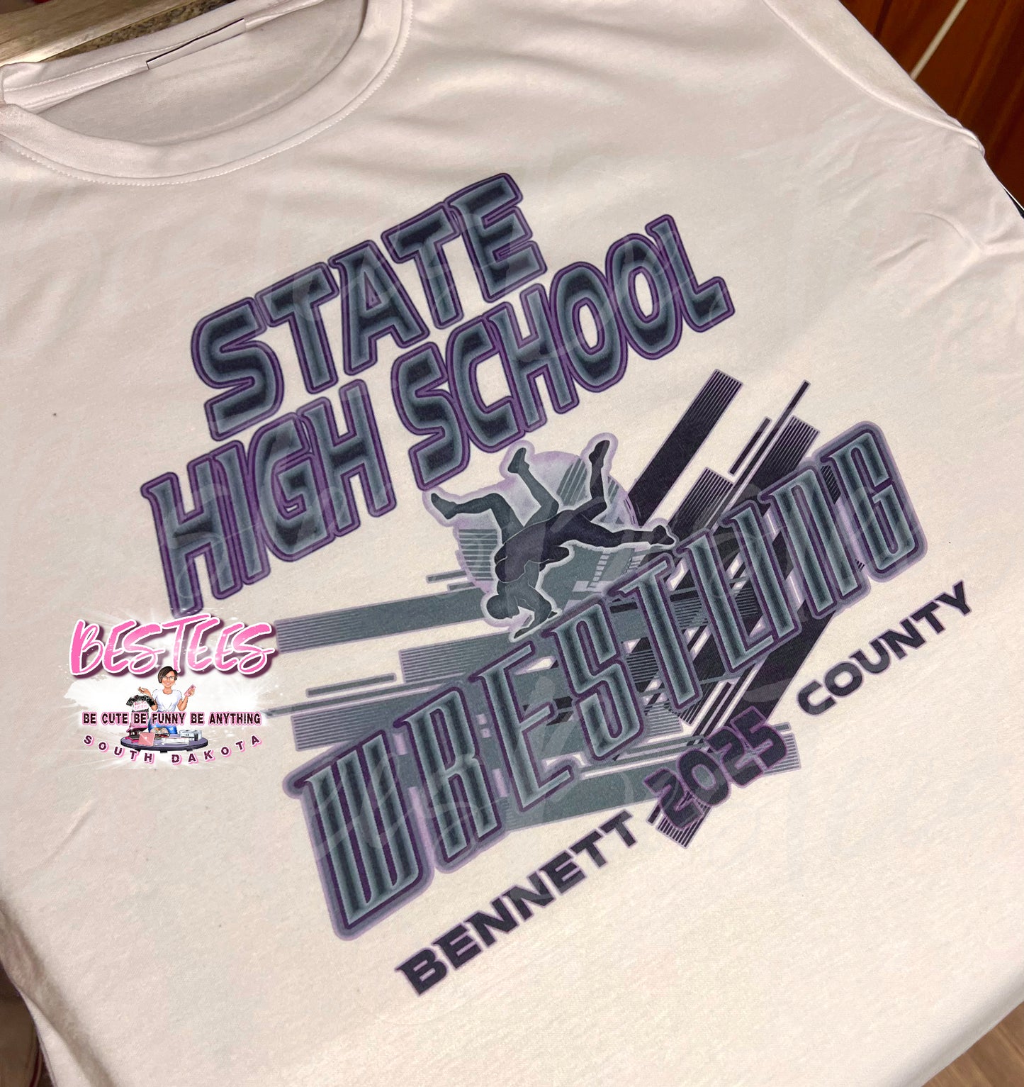 2025  State High School Wrestling Qualifier Tees for BC| T-Shirt |BESTEES-SD|