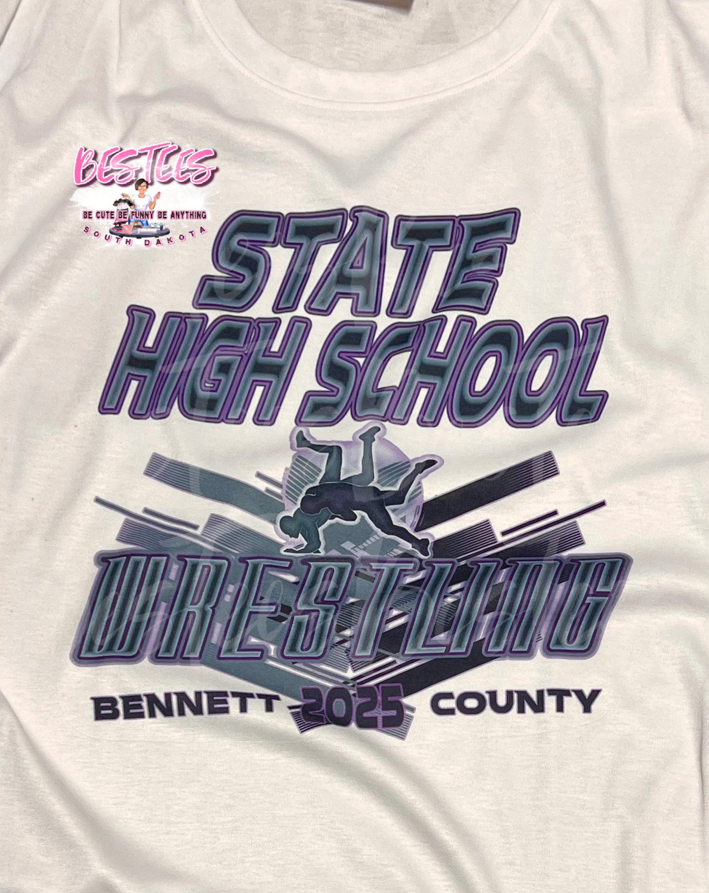 2025  State High School Wrestling Qualifier Tees for BC| T-Shirt |BESTEES-SD|